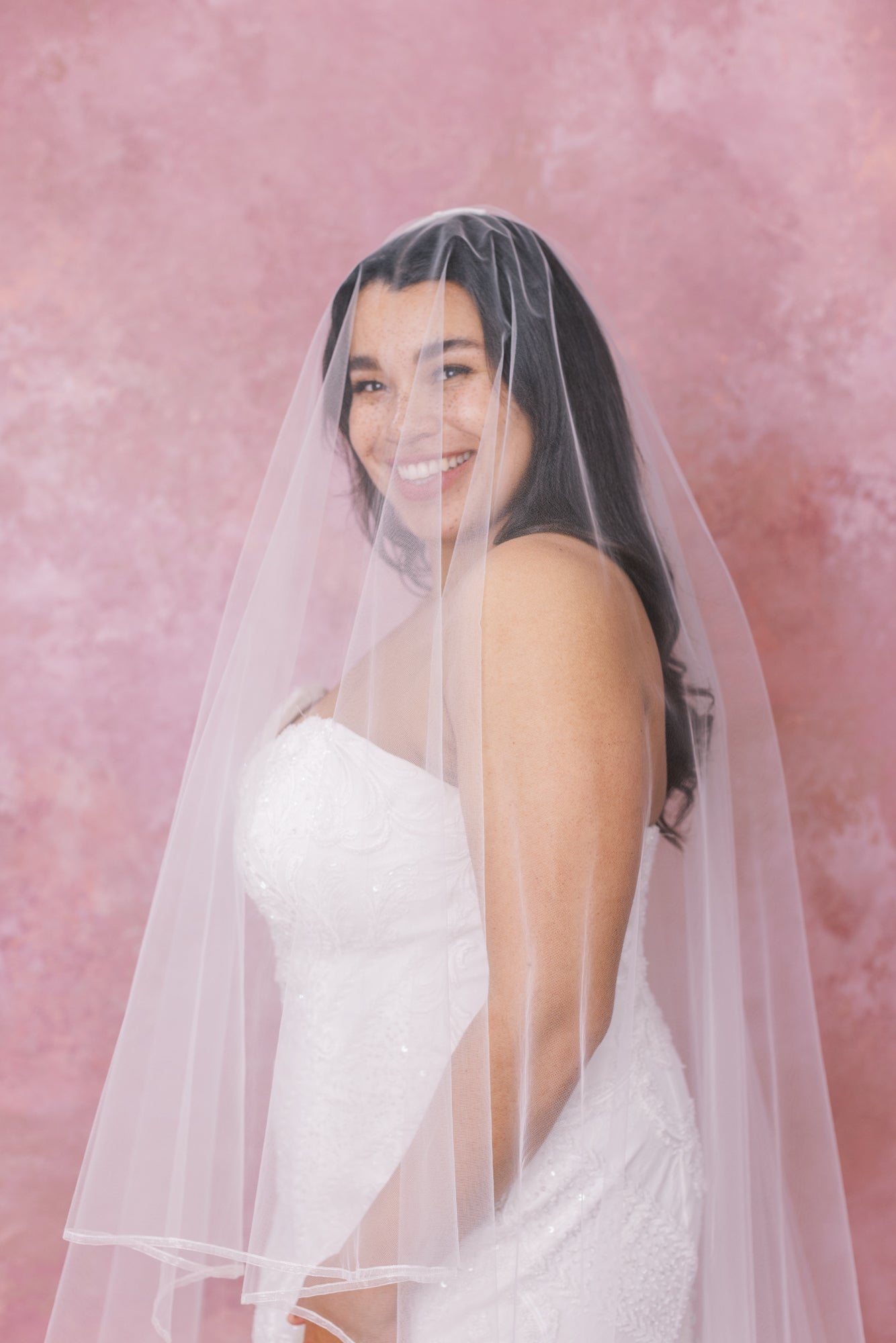 Tulip Two-Tier Fingertip Veil