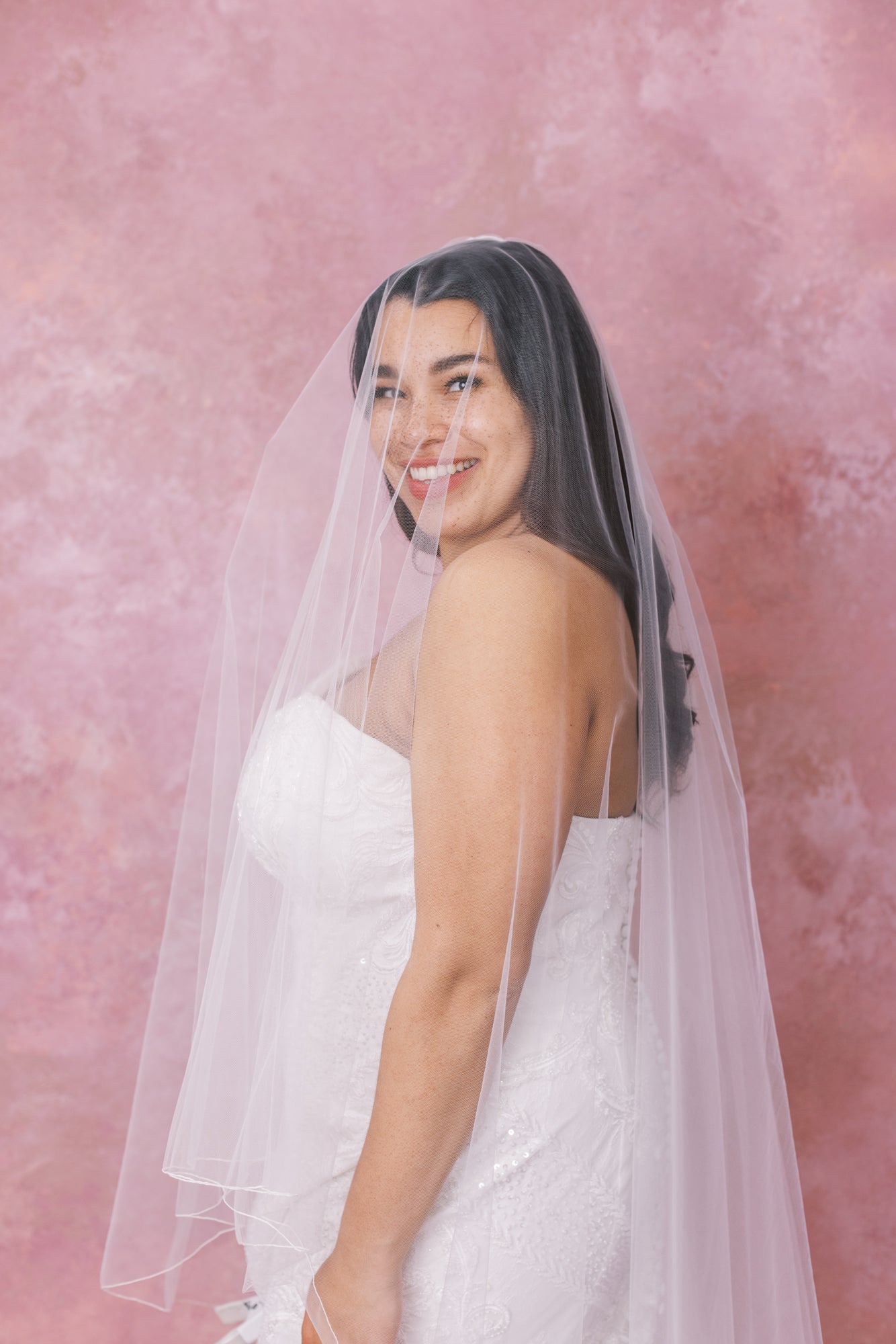 Tulip Two-Tier Fingertip Veil