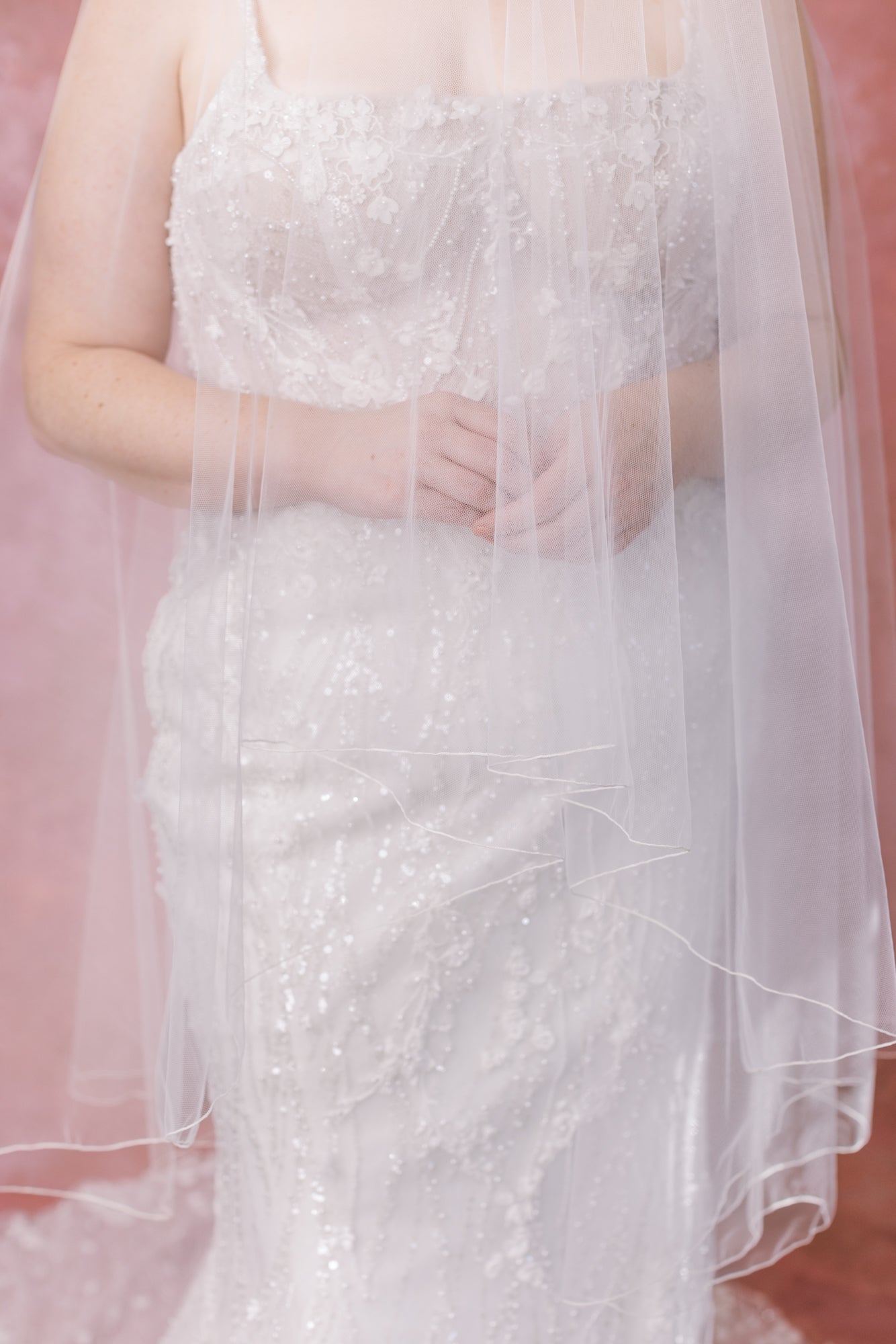 Tulip Two-Tier Fingertip Veil