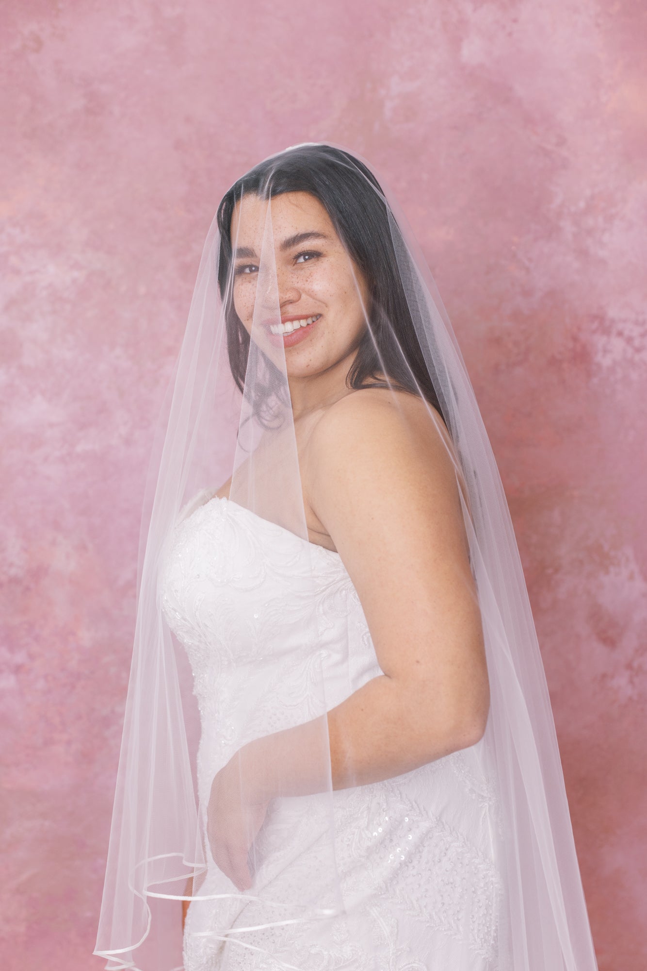 Tulip Two-Tier Fingertip Veil