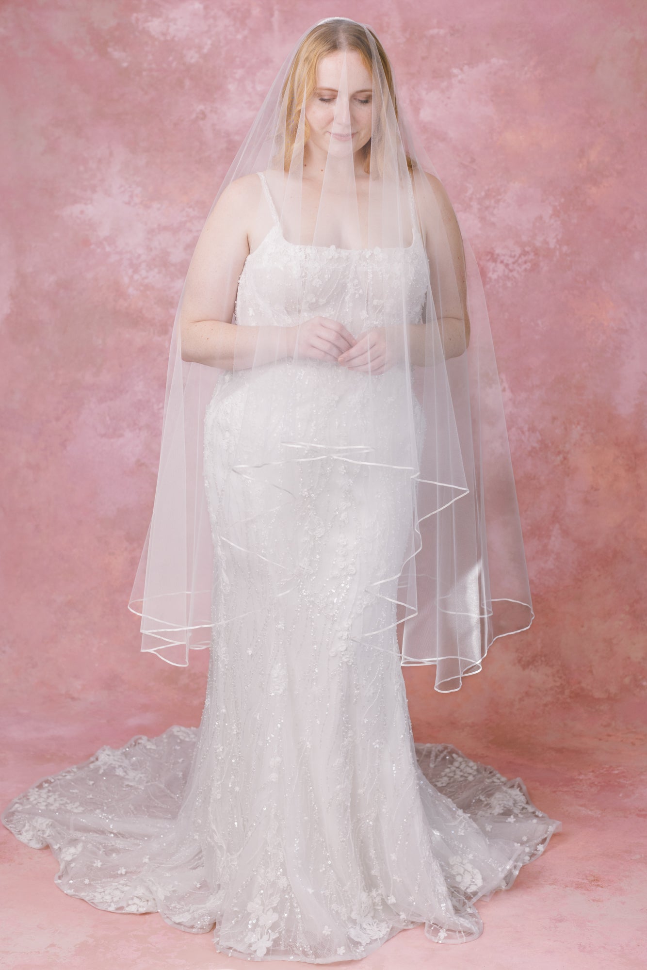 Tulip Two-Tier Fingertip Veil