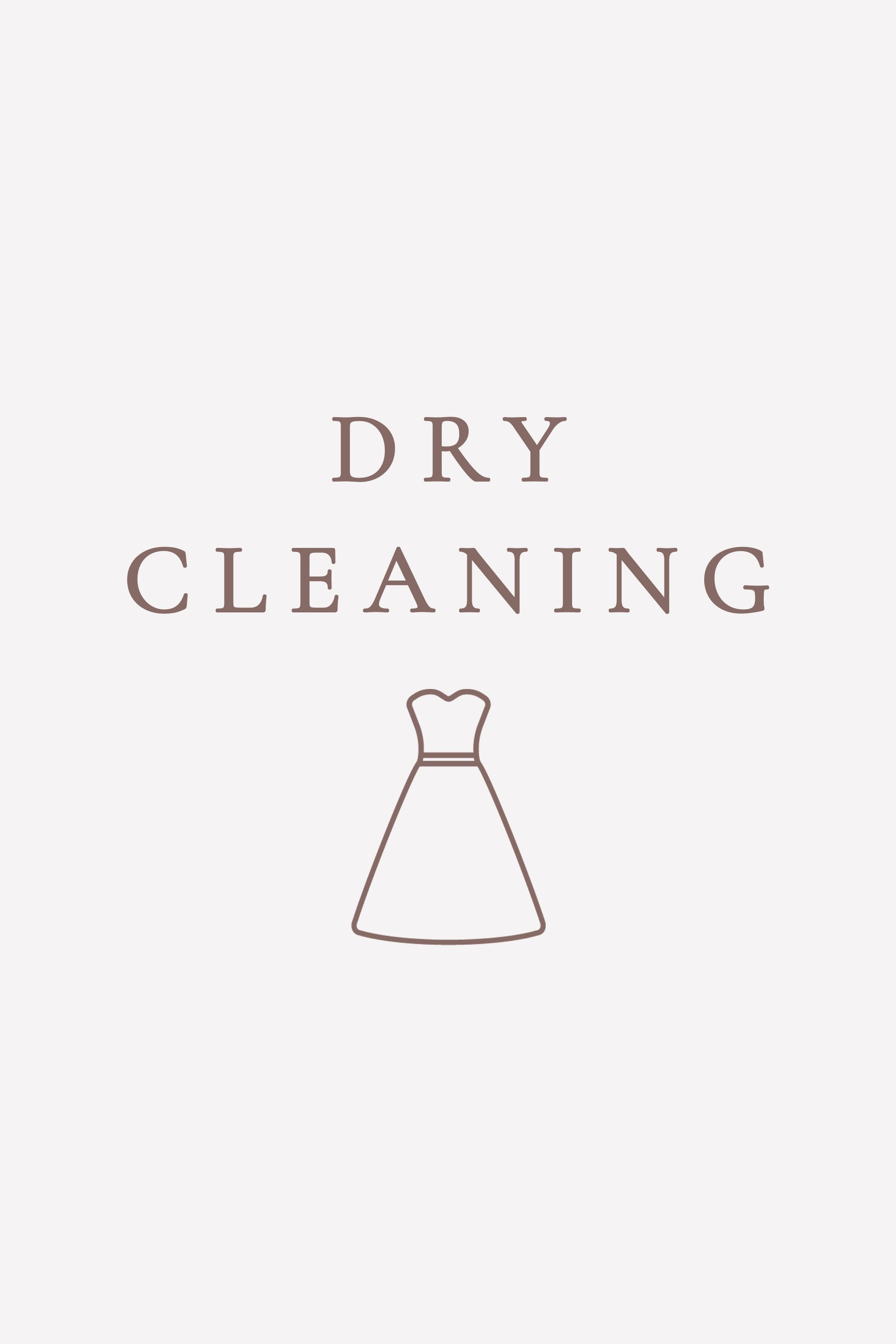 Dry Cleaning for Sample Wedding Dresses